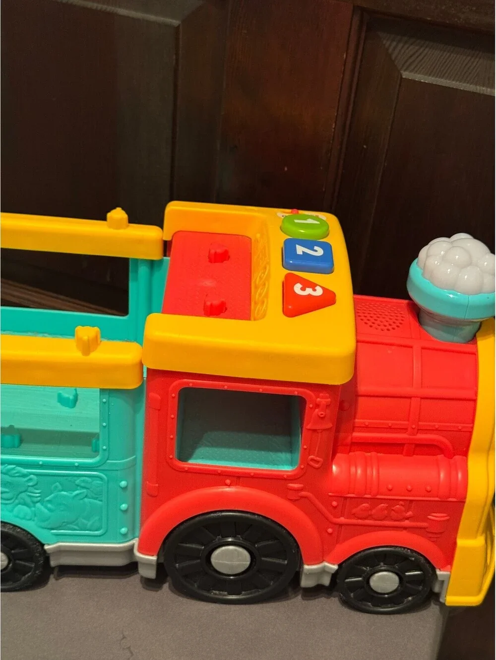 Fisher-Price Little People ABC Express Learning Train Toy Light & Sound Tested
